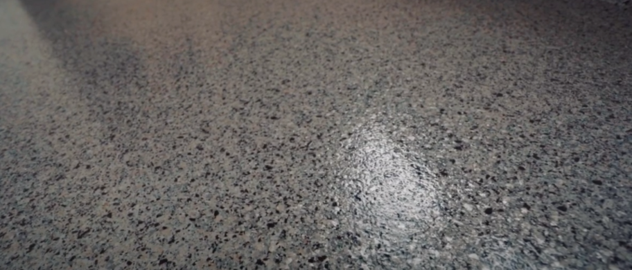 Epoxy resin floor in Gastonia,NC. The work was done by Epoxy Floor Gastonia Pros.
